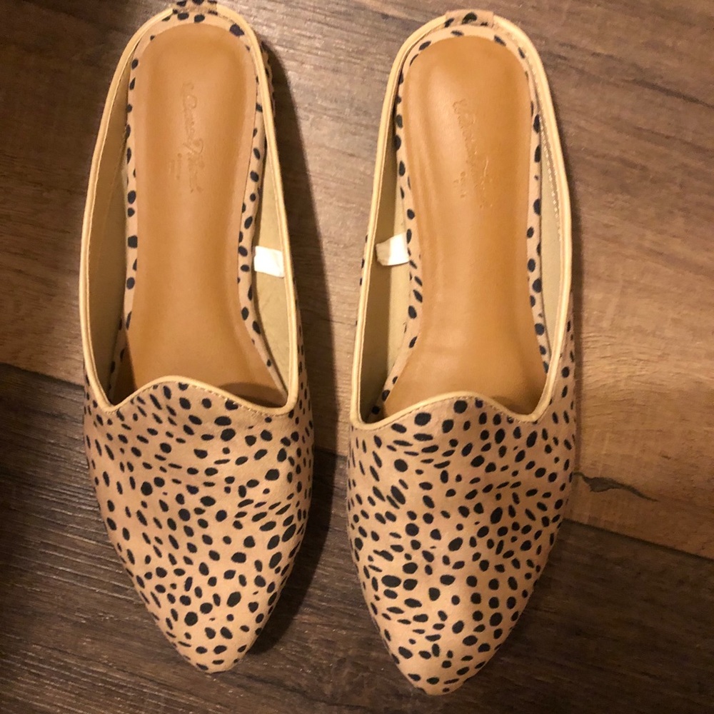 Slides/Mules Target Leopard